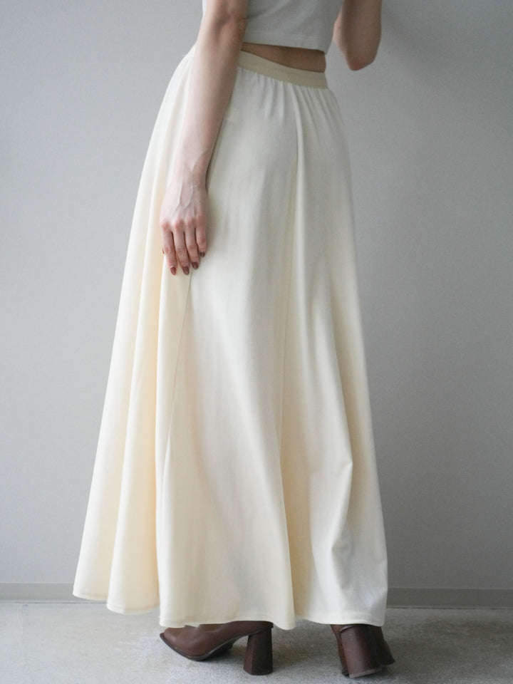 [予約]ベロアフレアスカート/off