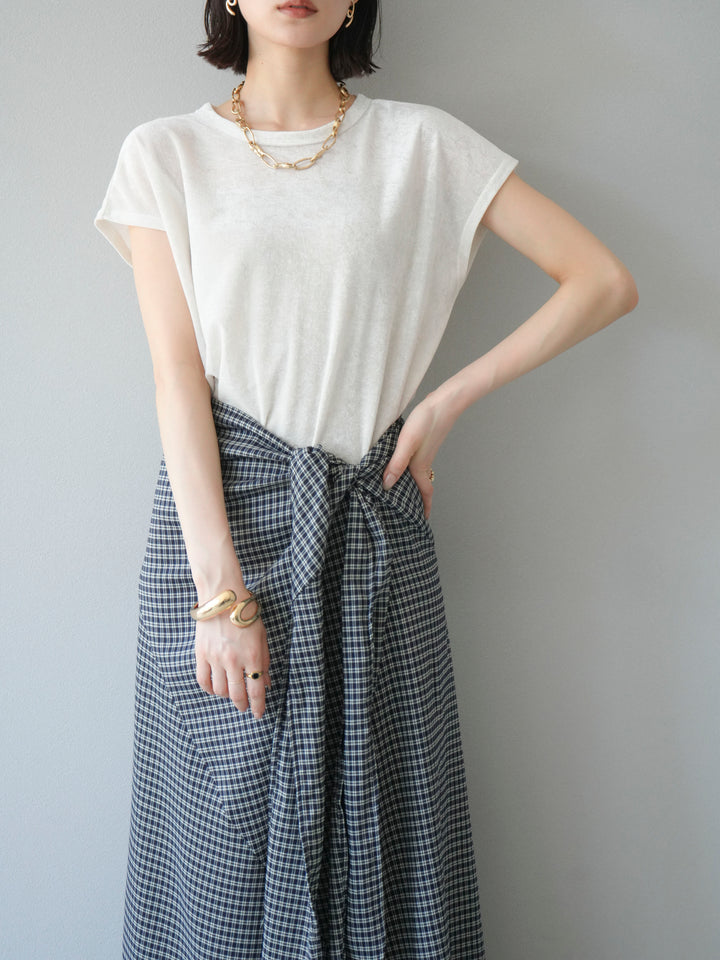 [予約]シアーベロアプルオーバー/オフ