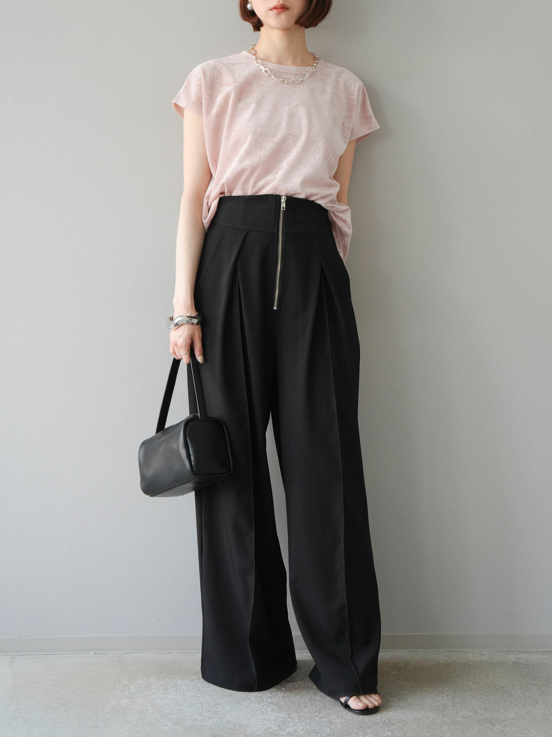 [予約]シアーベロアプルオーバー/ピンク