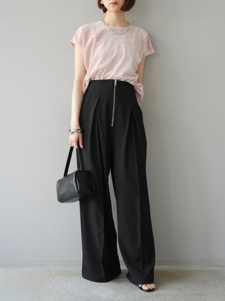 [予約]シアーベロアプルオーバー/ピンク