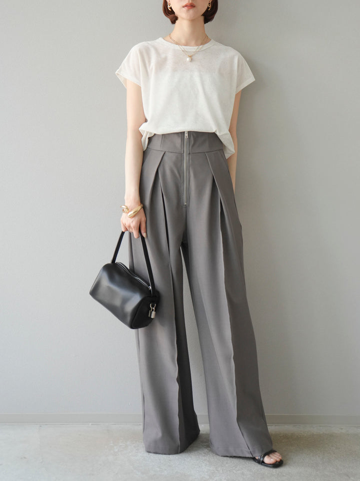 [予約]シアーベロアプルオーバー/オフ