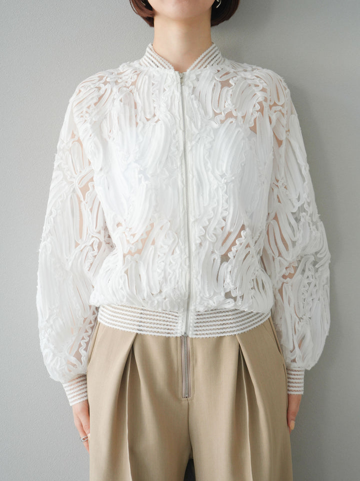 [予約]シアージャガードブルゾン/オフ