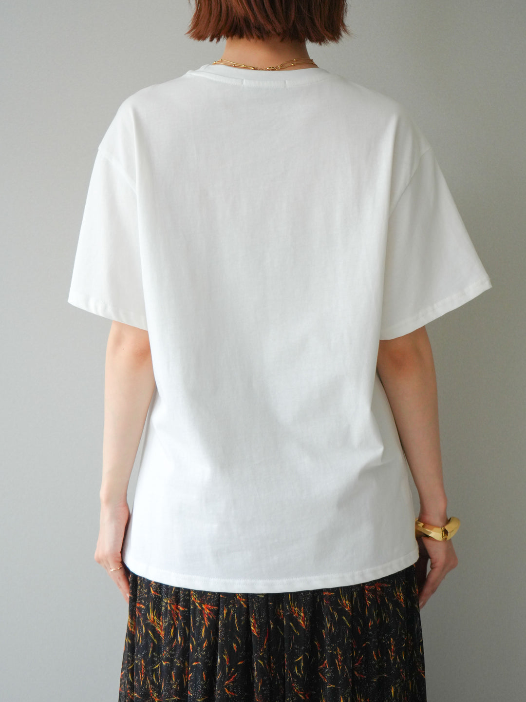 [予約]ドッグフォトTEE/white