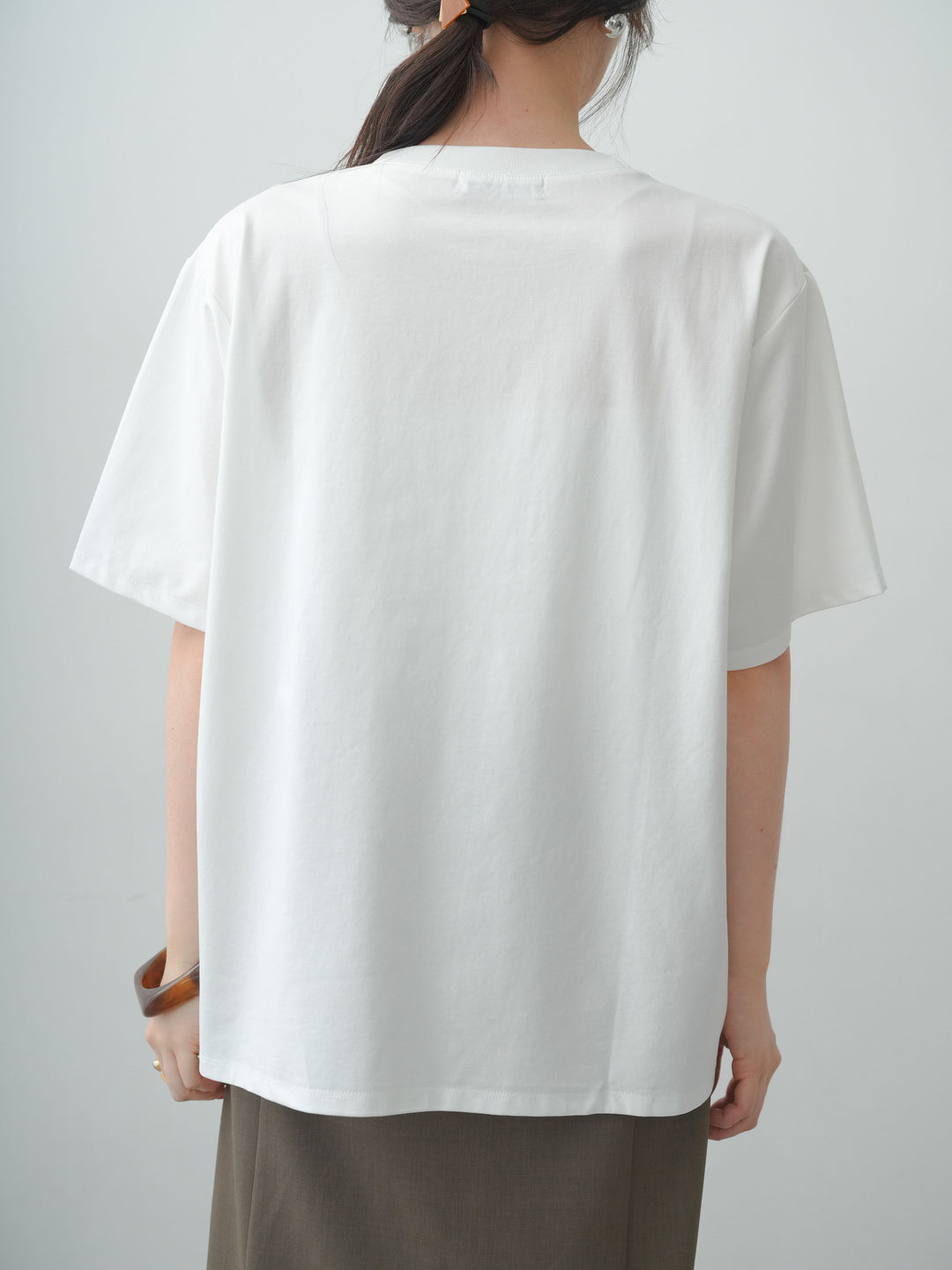[予約]クールタッチアートロゴオーバーTEE//blue