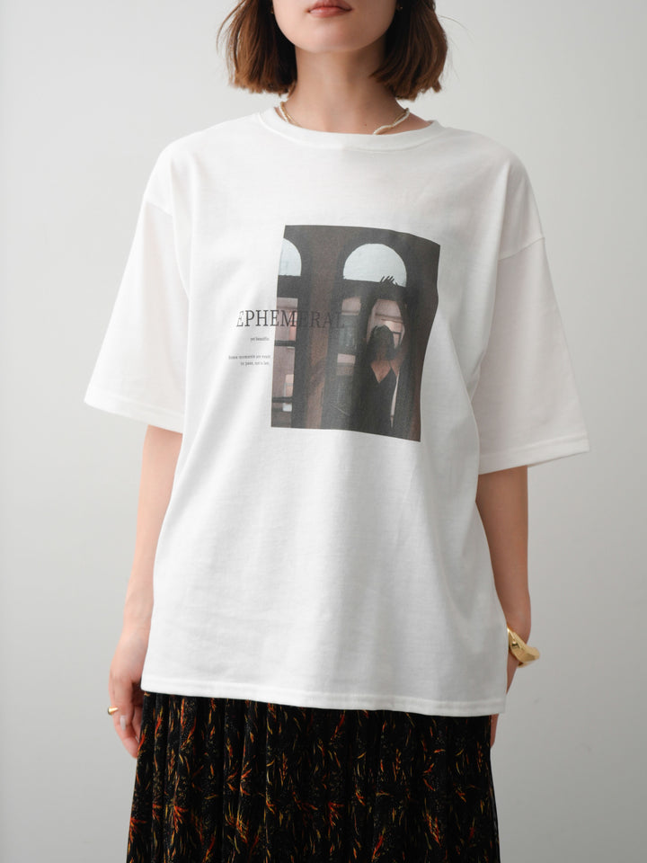 [予約]フォトプリントロゴTEE/HU2