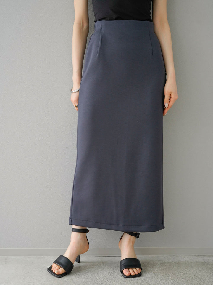 [Pre-order] Ponte I-line skirt/charcoal