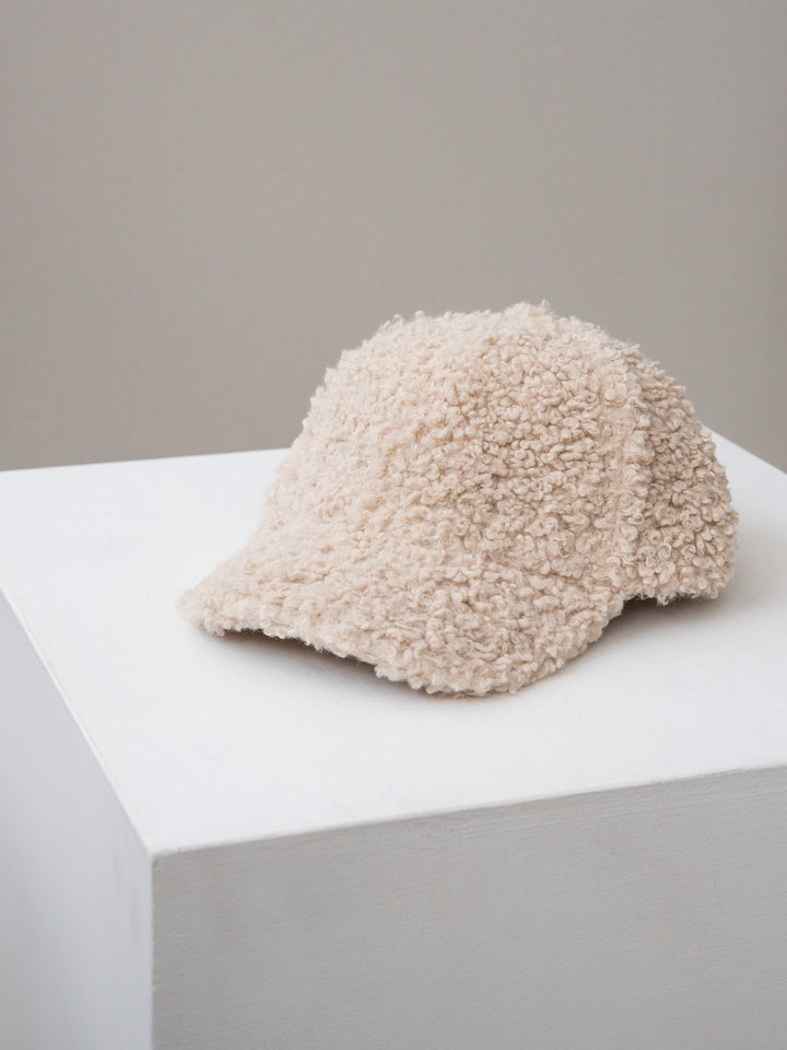 [予約]ボリュームプードルボアCAP/beige