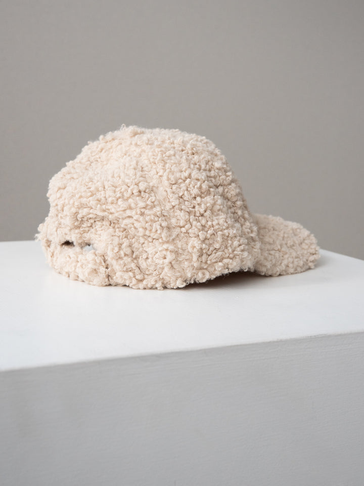 [予約]ボリュームプードルボアCAP/beige