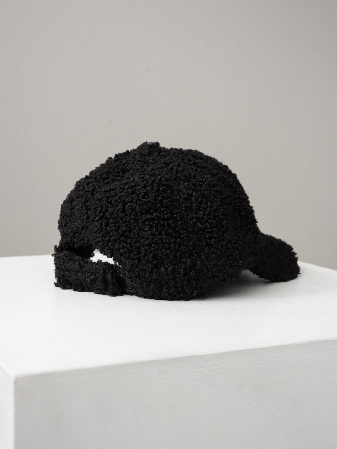 [予約]ボリュームプードルボアCAP/black