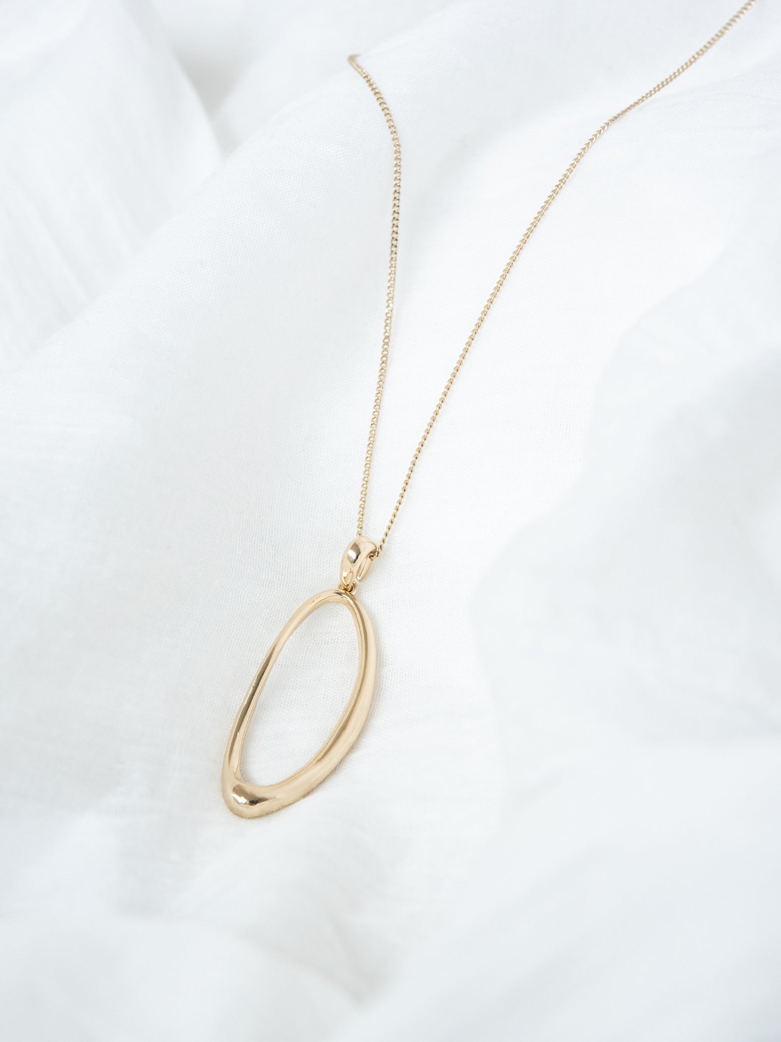 予約]ドロップモチーフロングネックレス/gold – Lumier
