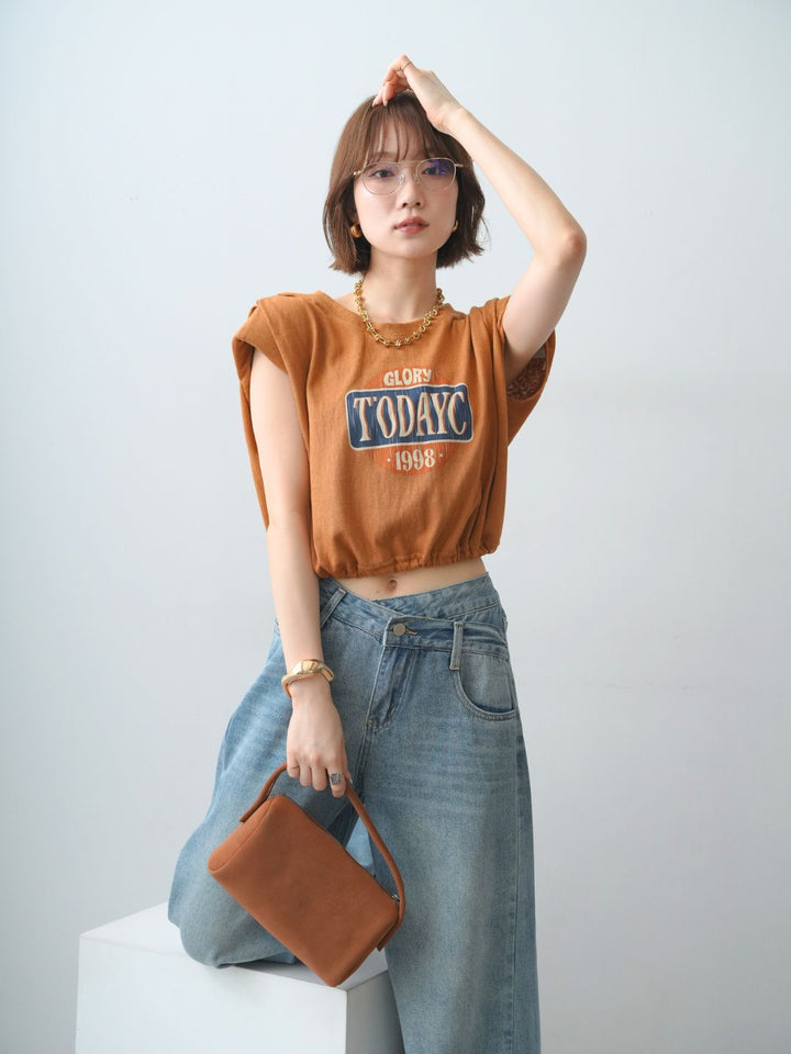 [SET]ヴィンテージロゴドロストTEE+選べるアクセセット(2set)