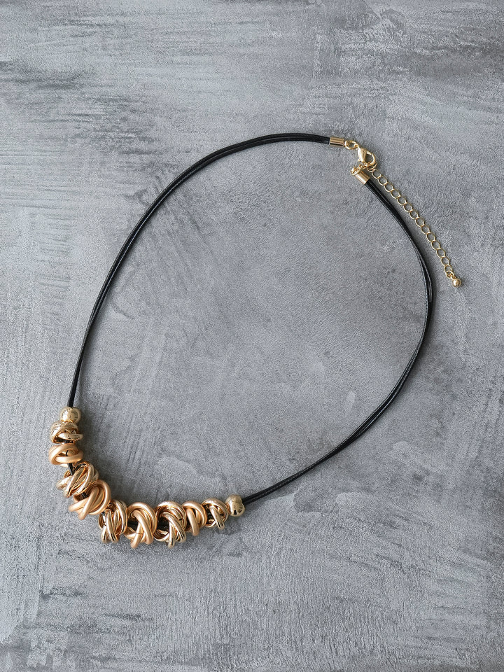 [SET]シャギーオーバーニットカーディガン+選べるアクセセット(2set)