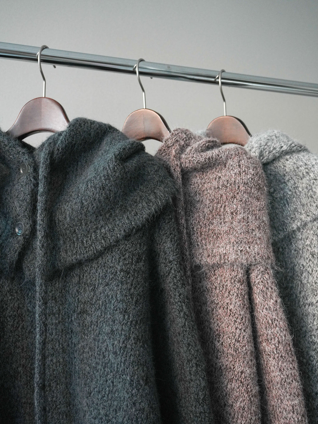 [SET]バラクラバSETニットプルオーバー+ベルトループデザインワイドパンツ(2set)