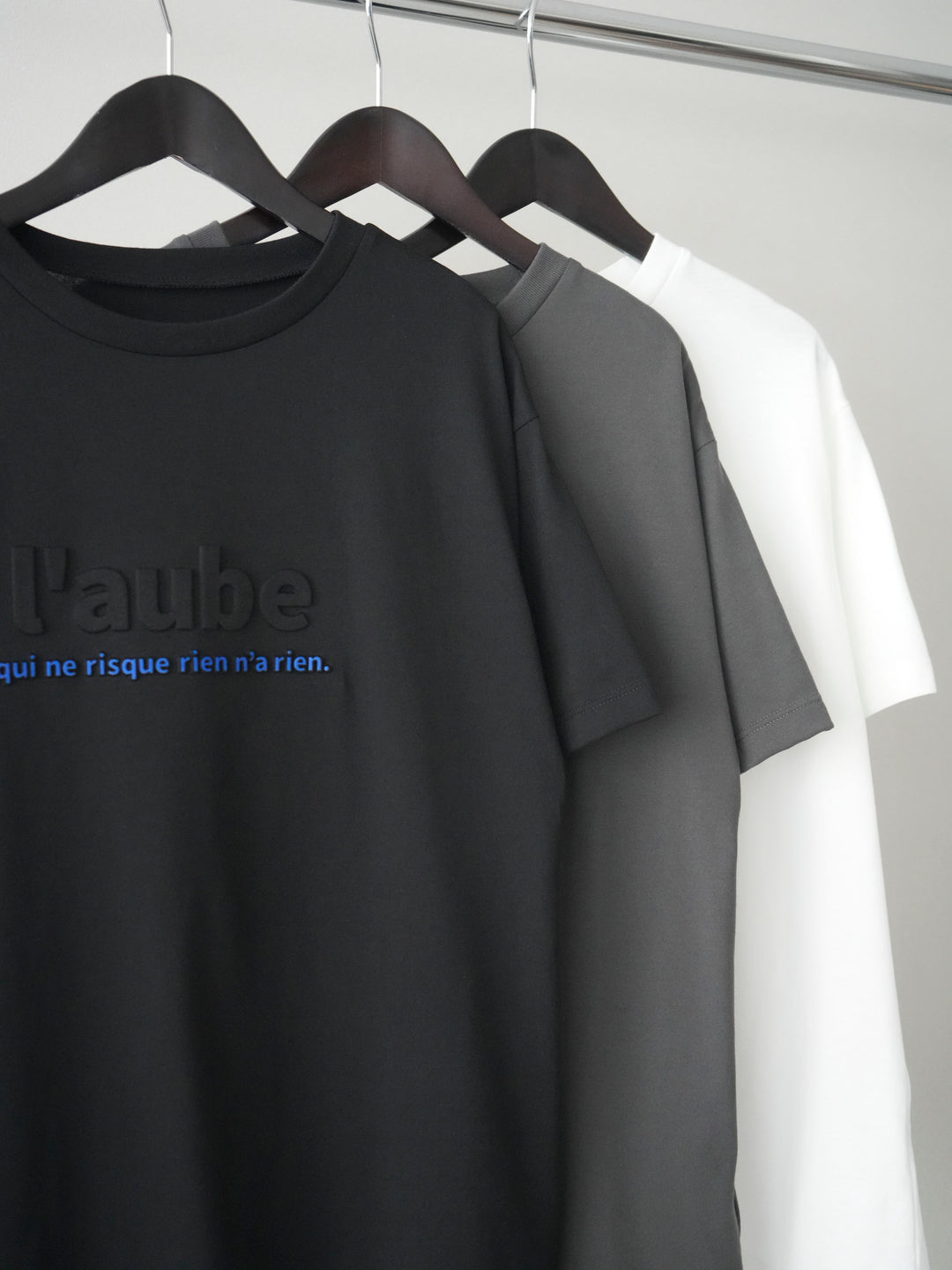 [SET]エンボスロゴTEE+裏プリーツ総レースロングスカート(2set)