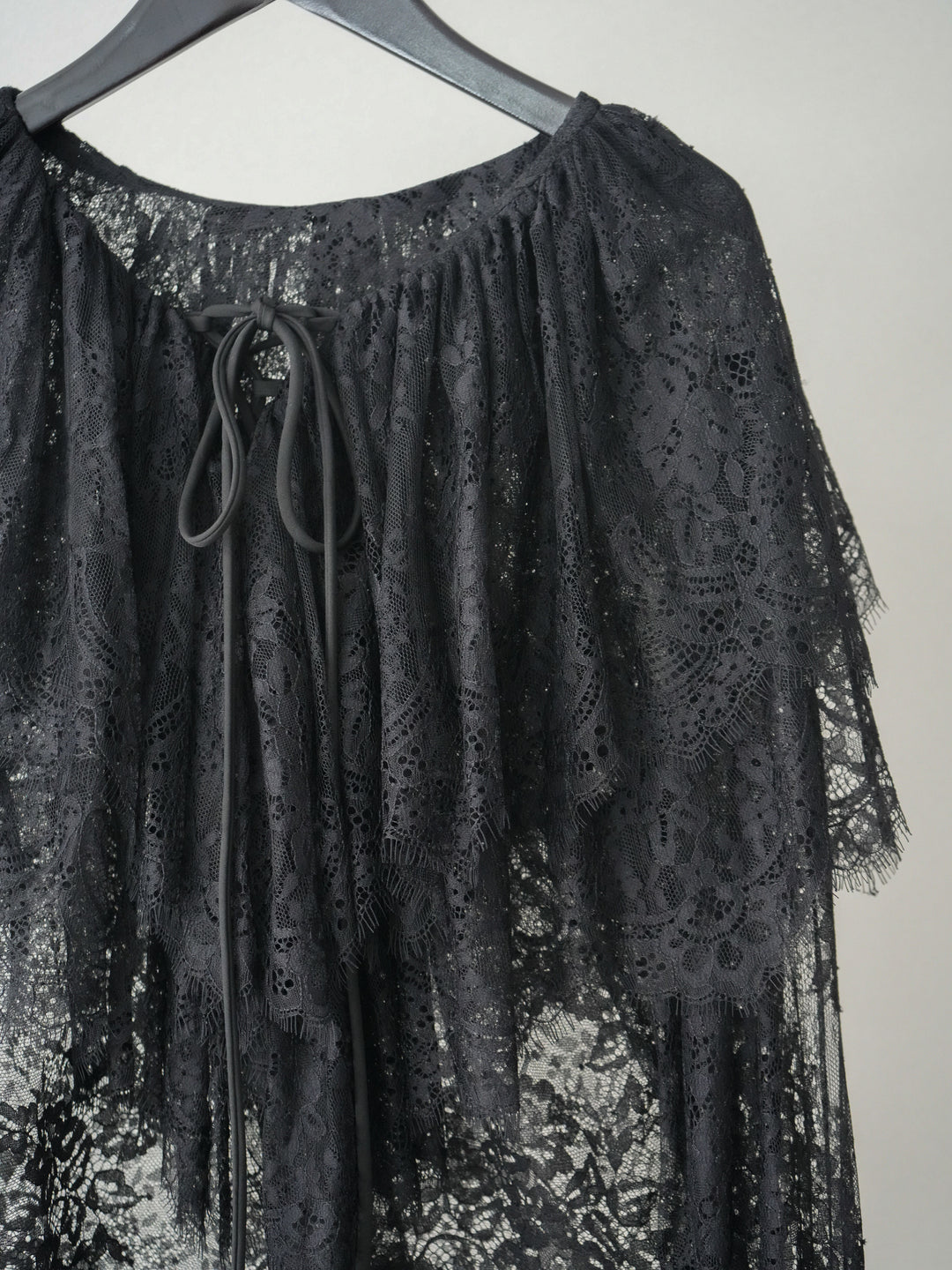 [SET]オーバージャケット＆キュロットSETUP+ビックカラーラッフルレーストップス(2set)