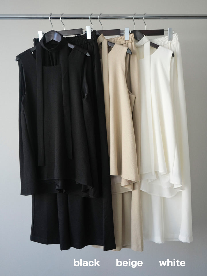 [SET]ドレープタイセットアップ(2set)