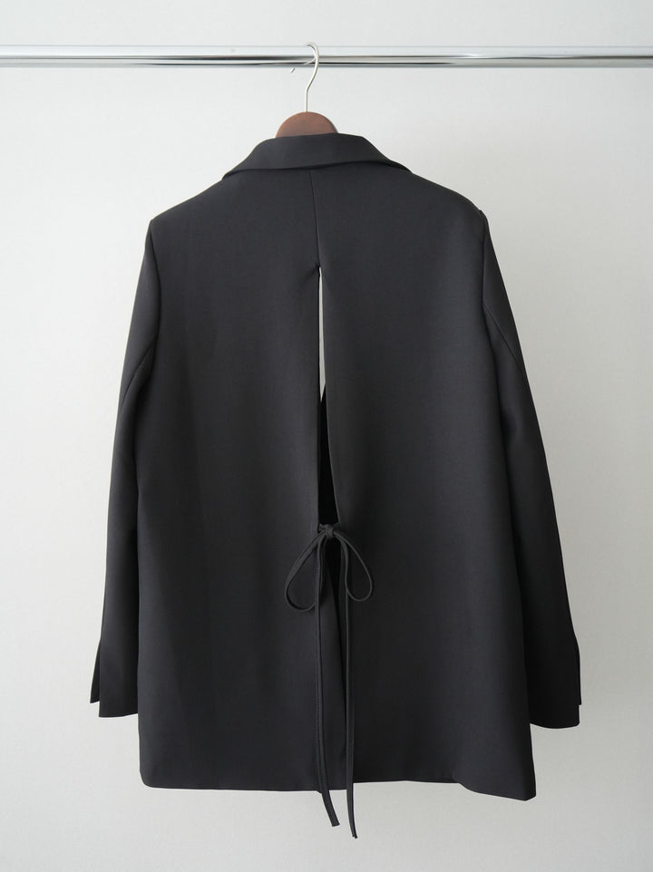 [SET]バックスリットデザインジャケット+ノースリサテンレースキャミソール+ベルト付カーゴミニスカート(3set)