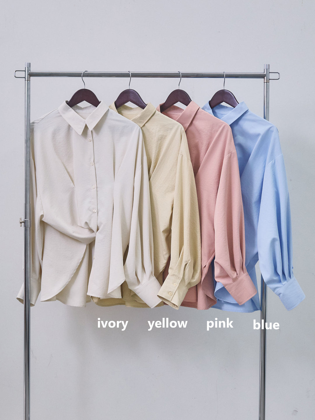 【Allure】[SET]合繊ウエストタックシャツ+ボタニカルプリントイージーパンツ(2set)