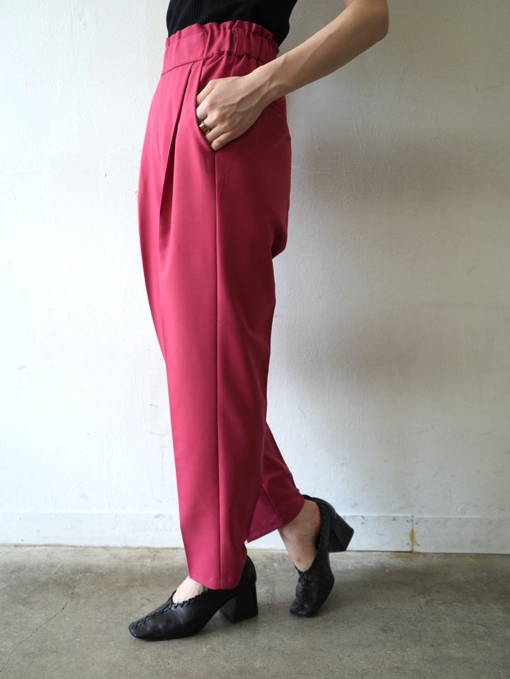 [Pre-order] Easy tapered pants/rose pink