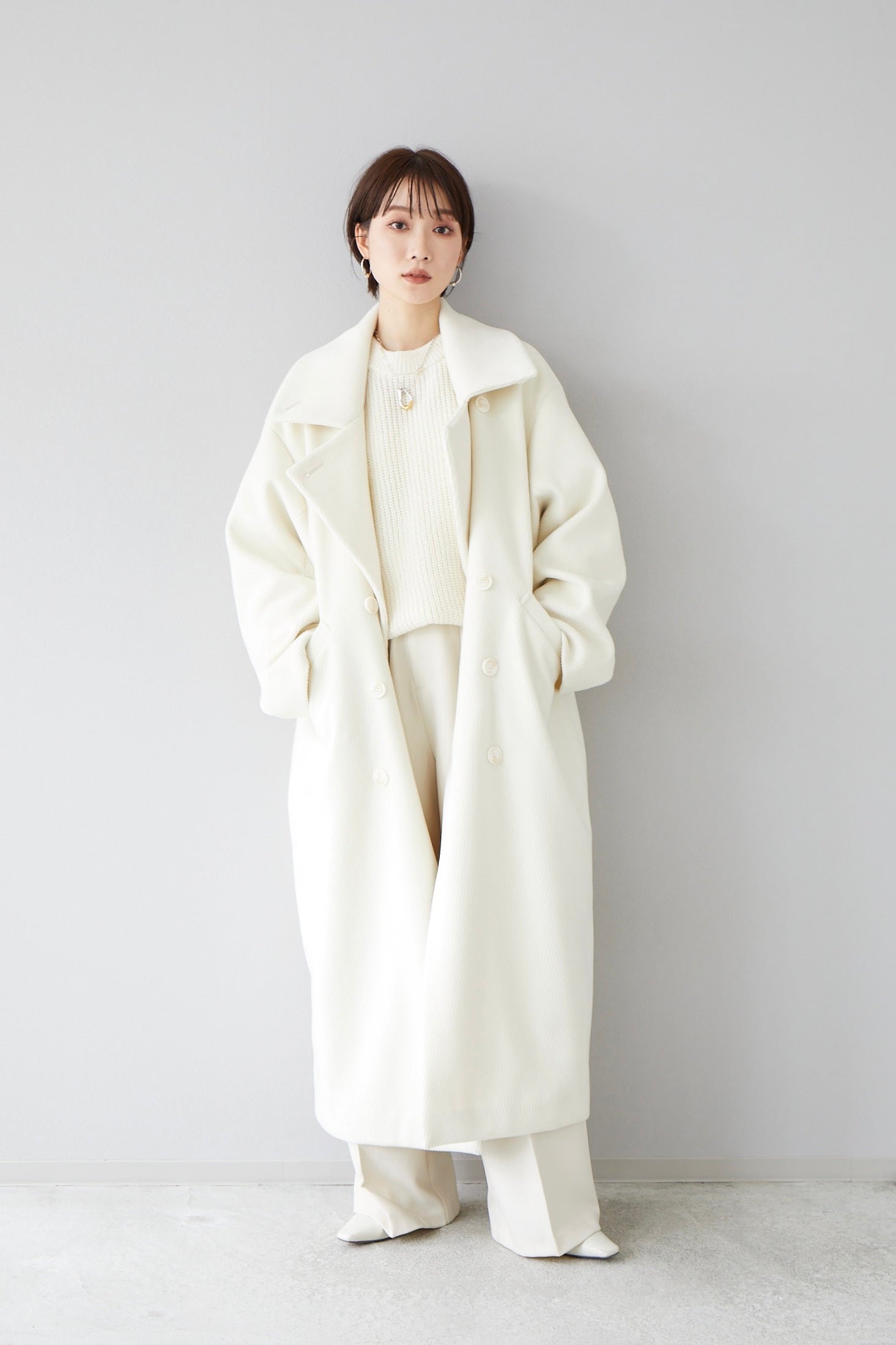 早割クーポン！ argue NEW COCOON argue COAT COAT VEST/CERAMIC THE