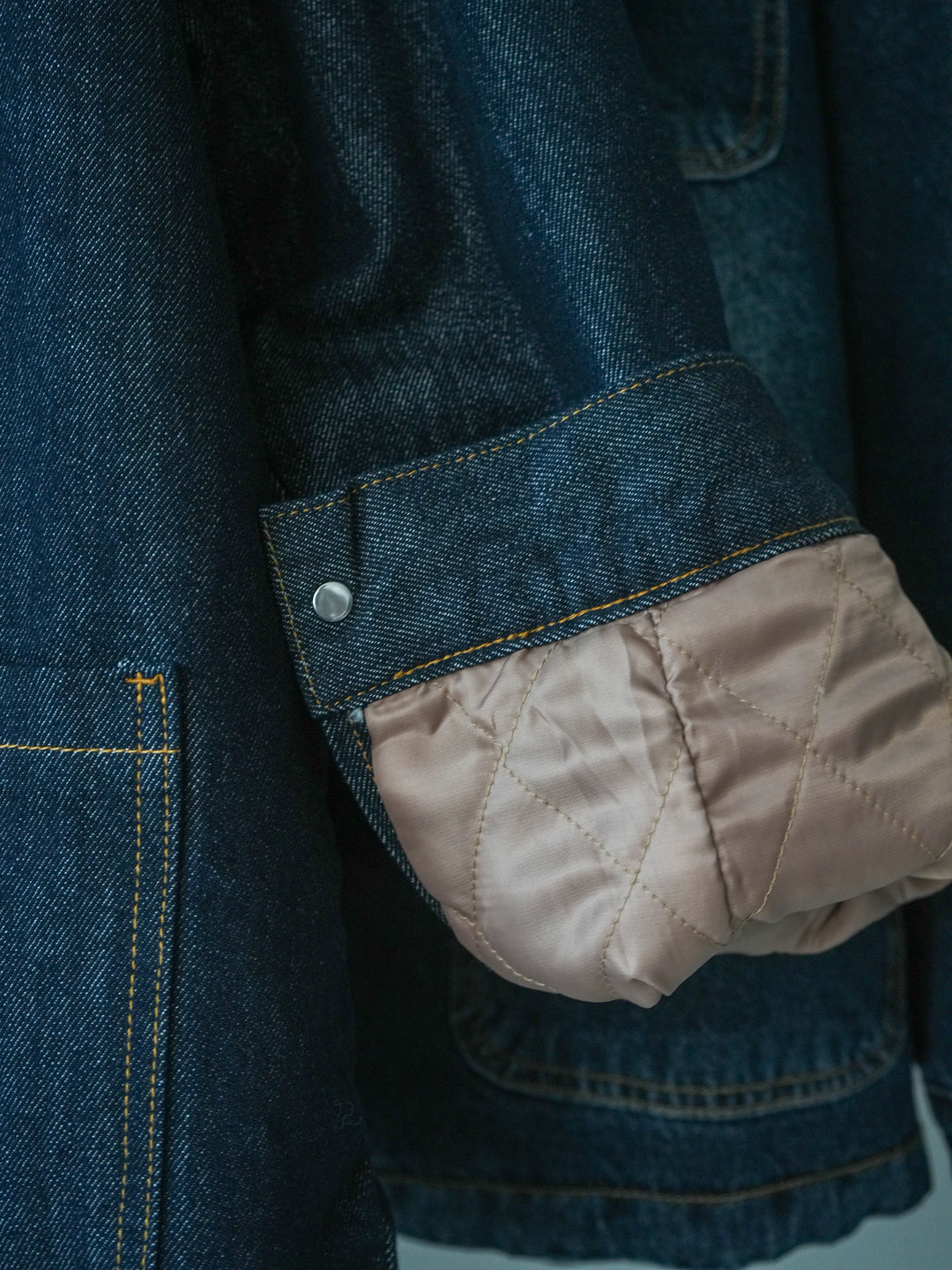 [SET]裏地ファーデニムフライトジャケット+フラワーフロッキーチュールプリーツスカート(2set)