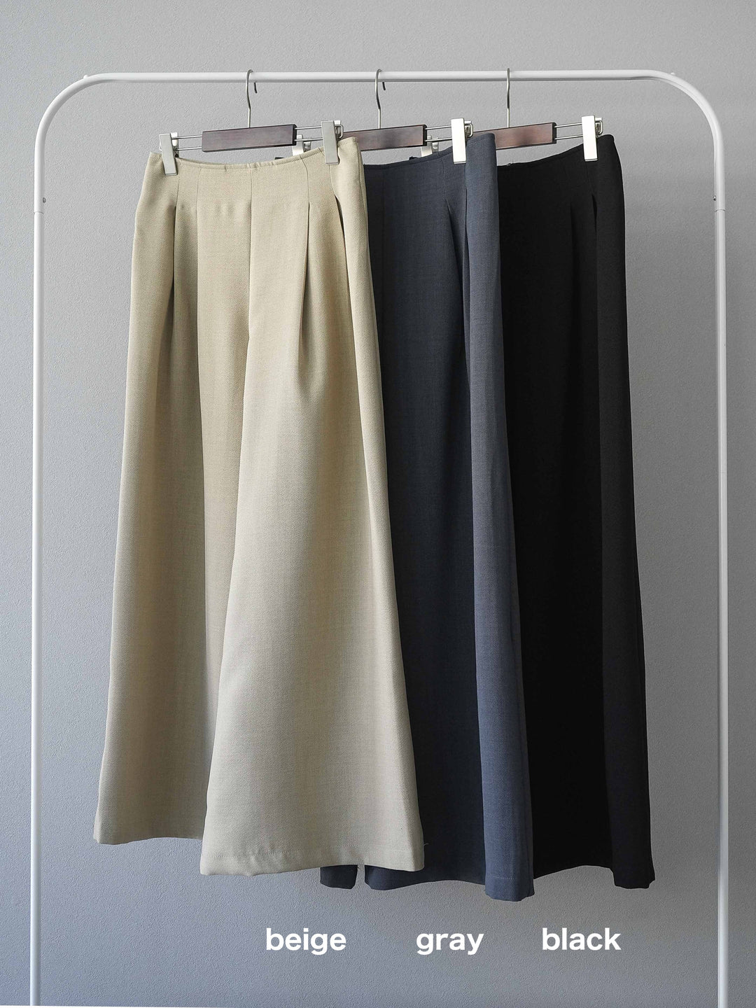 [SET] 後背垂墜網眼套頭衫+亞麻觸感裹身寬褲（2件套）