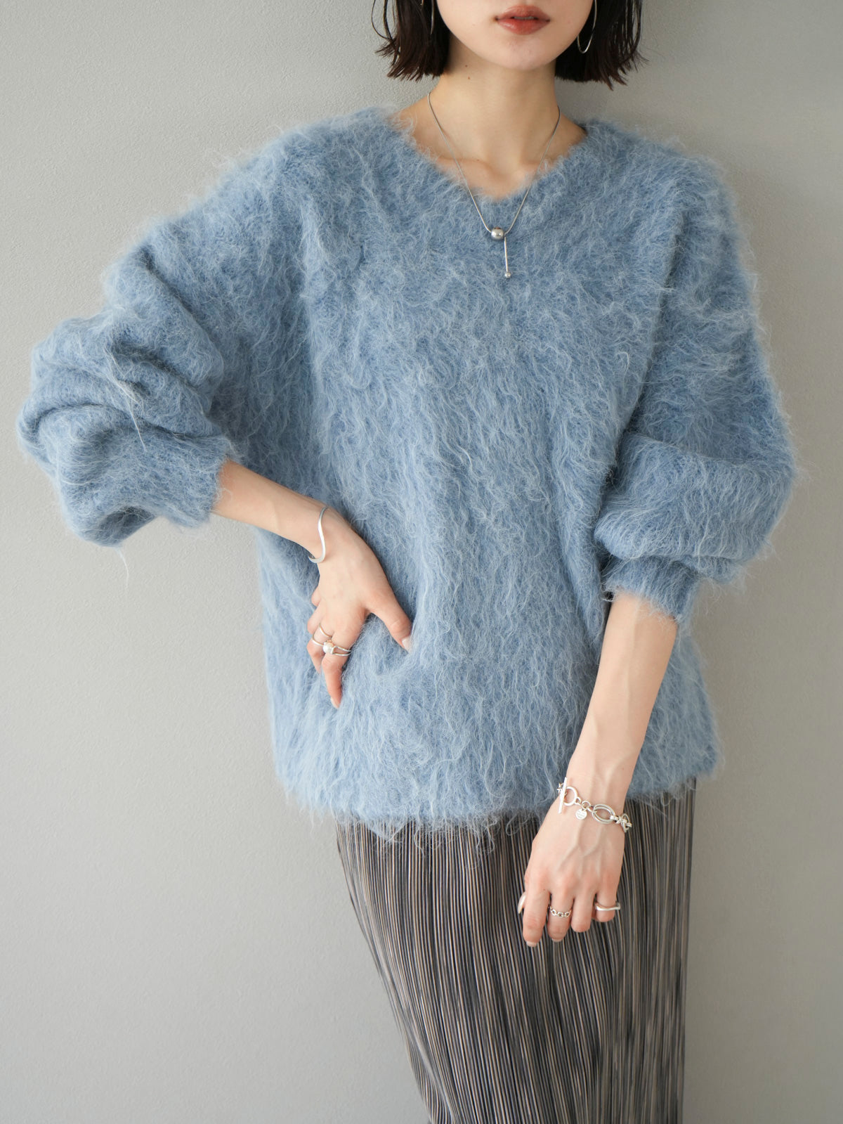 新品☆アパルトモン☆Wool Knit プルオーバー