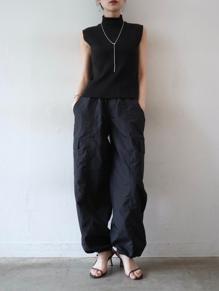 [Pre-order] Drawstring Work Pants/Black