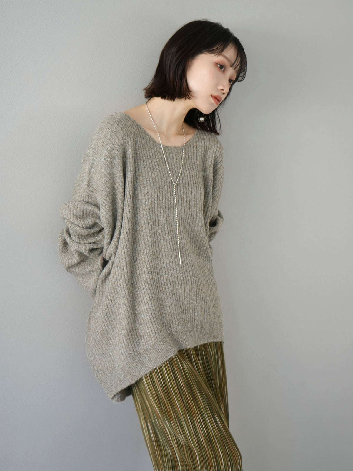 L'Appartement Back V Knit◆