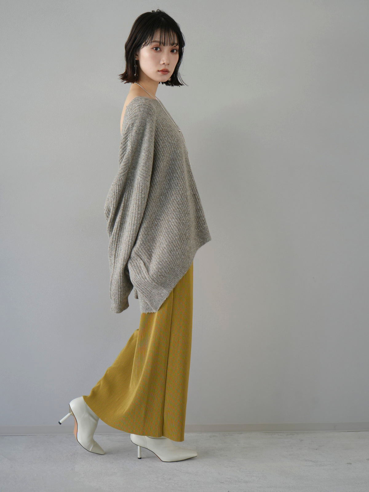 L'Appartement Back V Knit◆