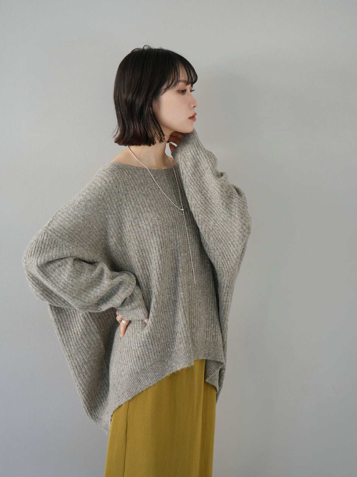 L'Appartement Back V Knit◆