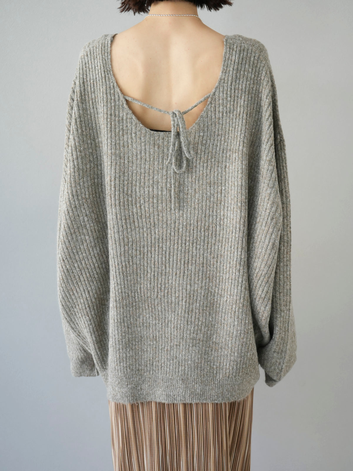 L'Appartement Back V Knit◆