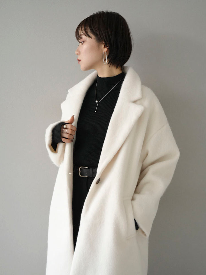 [Pre-order] Shaggy Chester Coat/Ivory