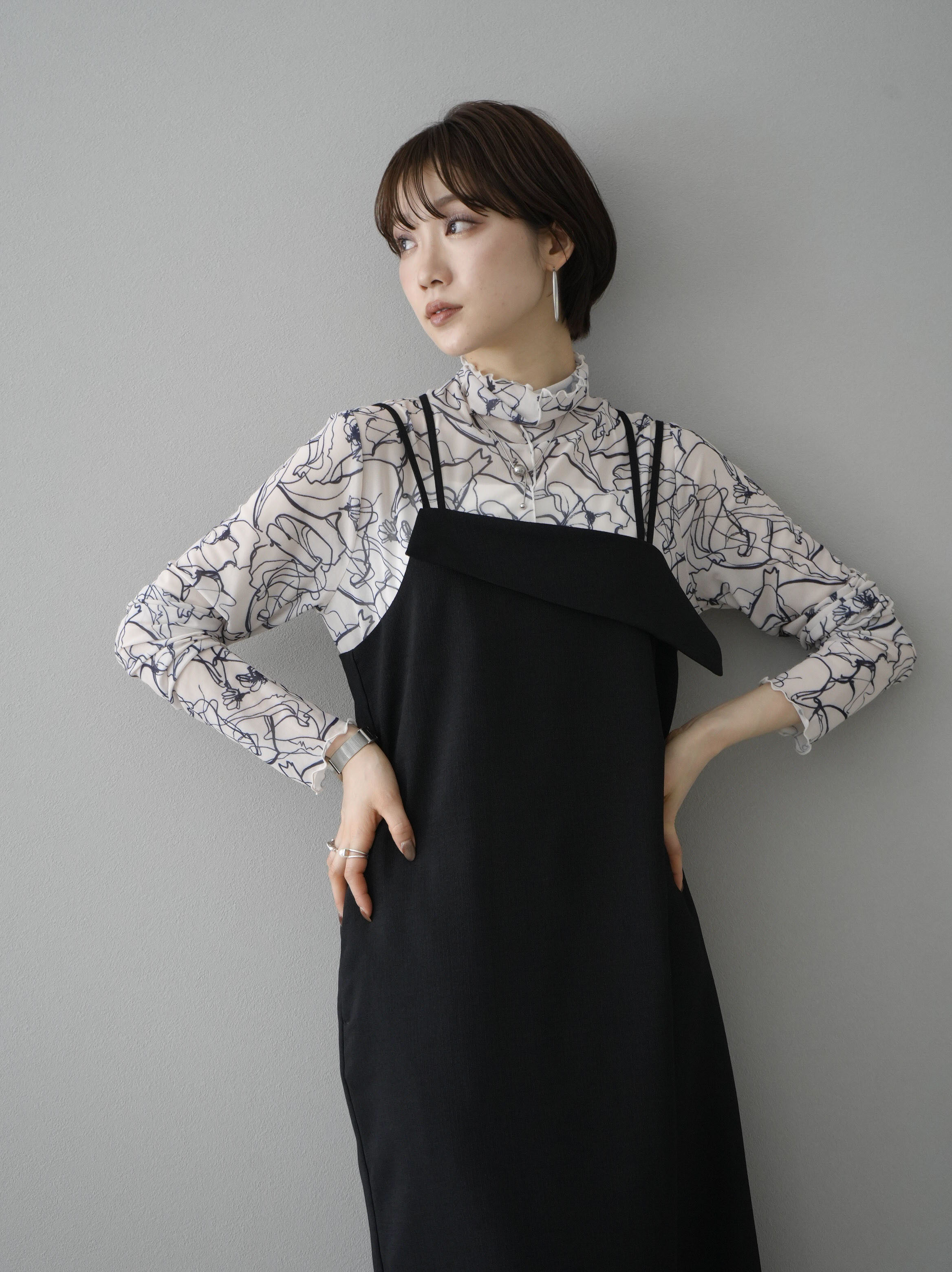 ♡新品未使用♡simonetta♡ワンピース　14A ZW COLLECTION かわいい ホルターネックドット柄ワンピース