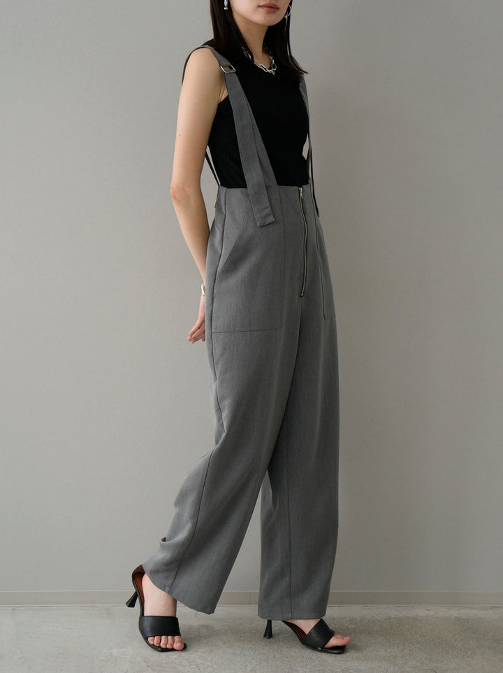 [Pre-order] Loose Overalls/Charcoal