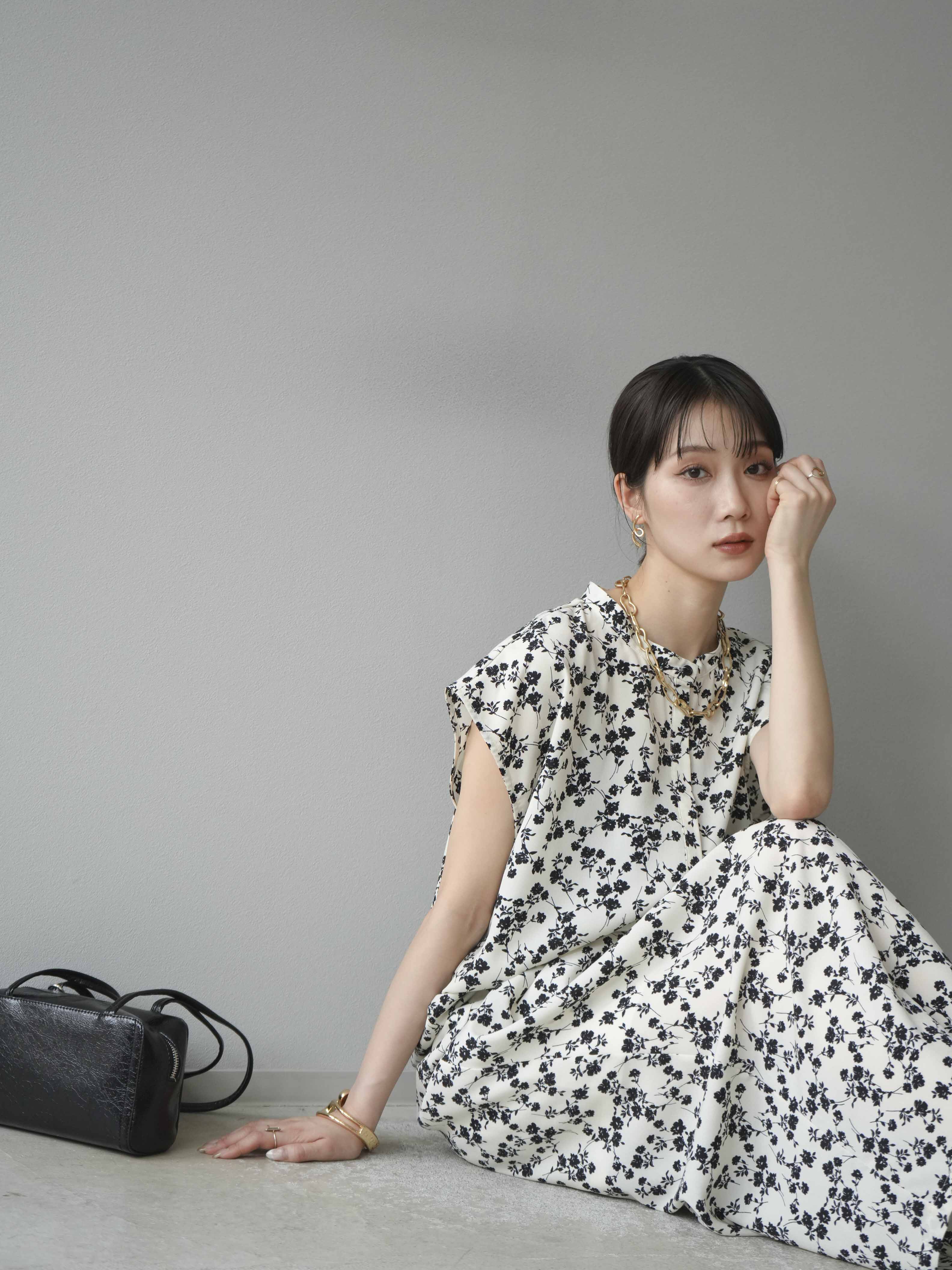 Admiral フラワープリント スカート・トップスセット Admiral フラワー