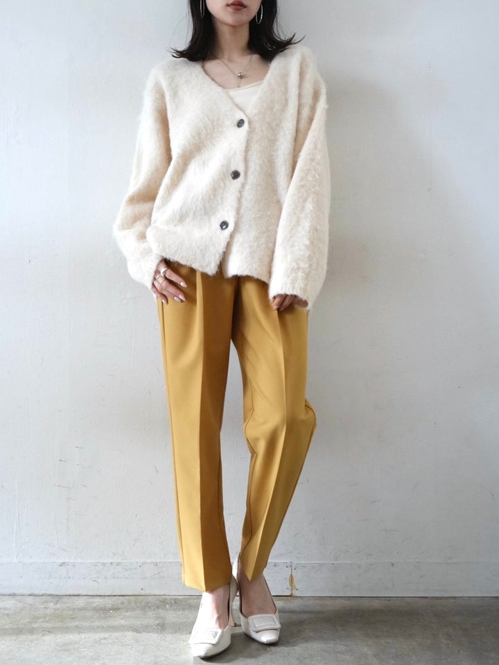 [Pre-order] Mohair knit cardigan/ivory