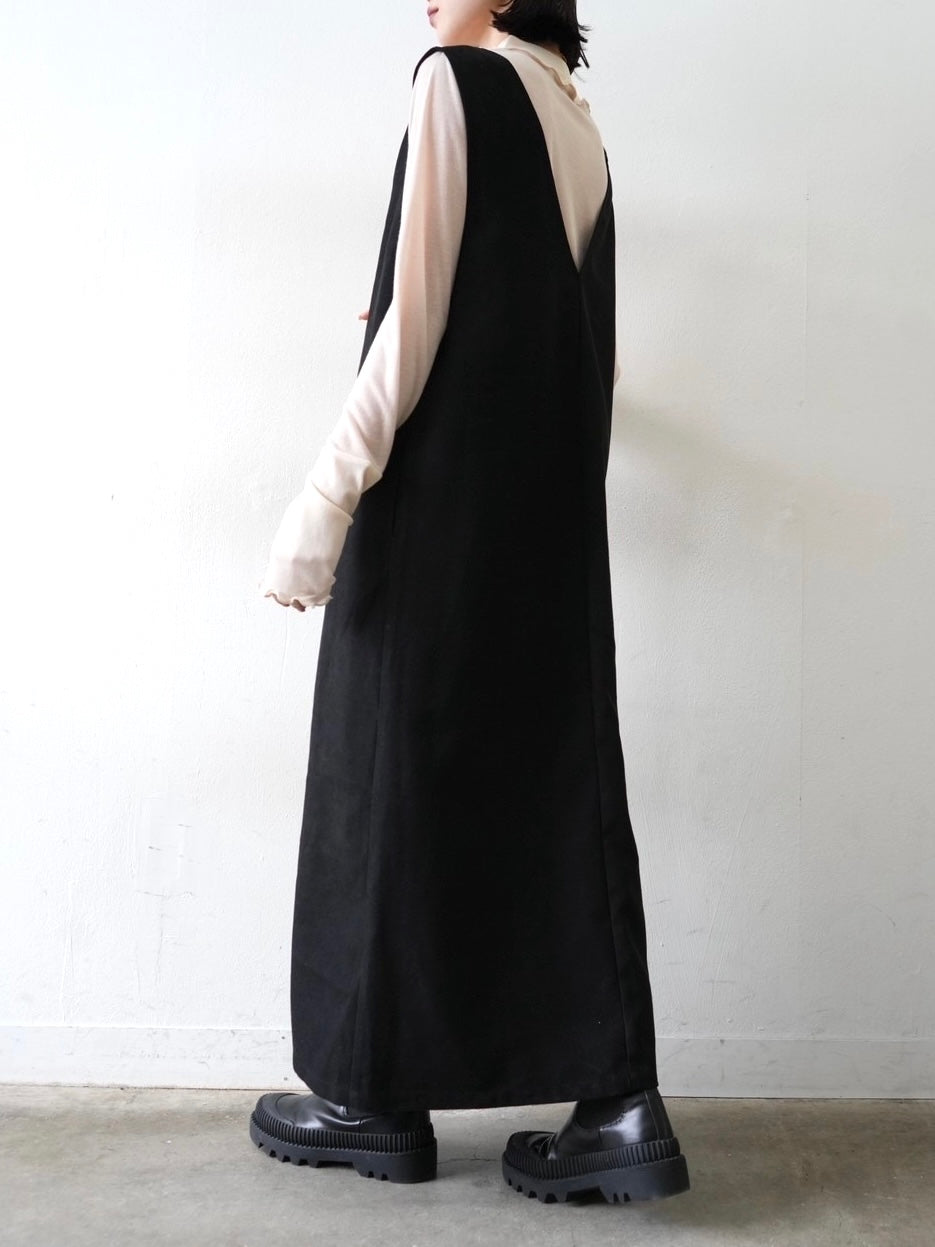 [予約]コットンガーゼシアー切替メロートップス/アイボリー