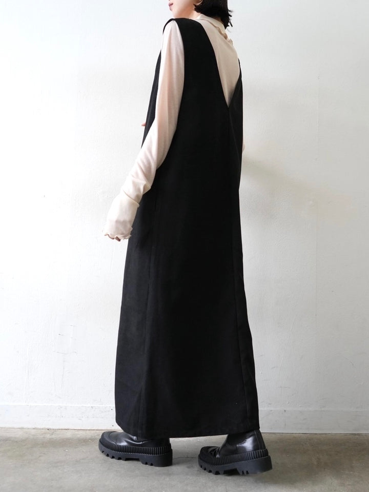 [予約]コットンガーゼシアー切替メロートップス/アイボリー