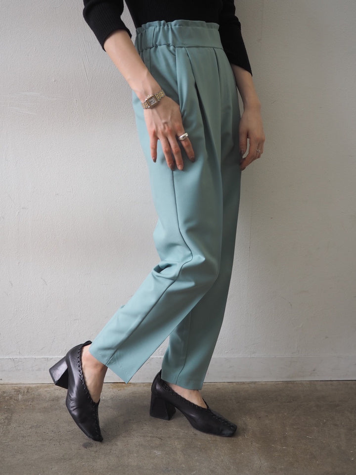 [Pre-order] Easy tapered pants/pale green