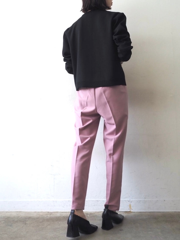 【預訂】輕鬆錐形褲/甜粉紅色