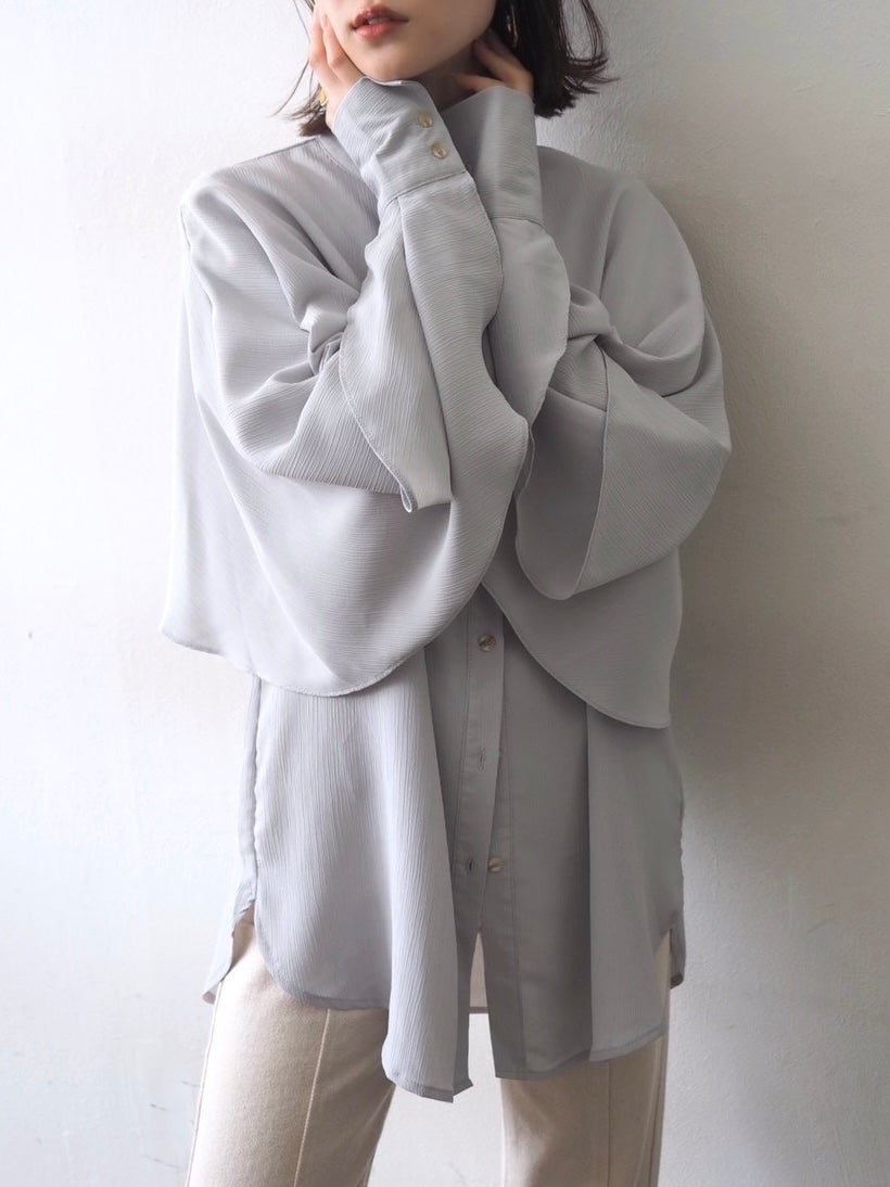 予約]ソフトデニムフレアパンツ/アイボリー – Lumier