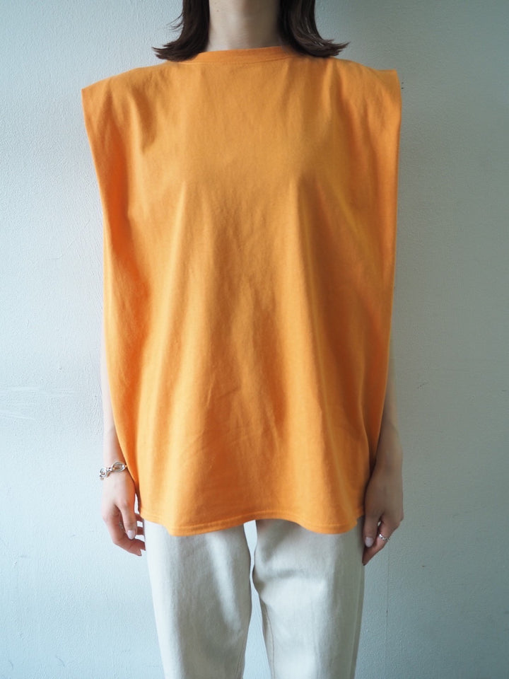 [預訂] 肩部過切/縫製/橙色