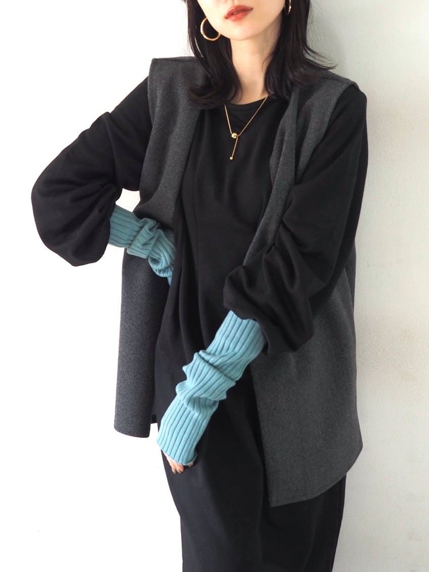 TODAYFUL Docking Gather Onepiece black36 - ロングワンピース