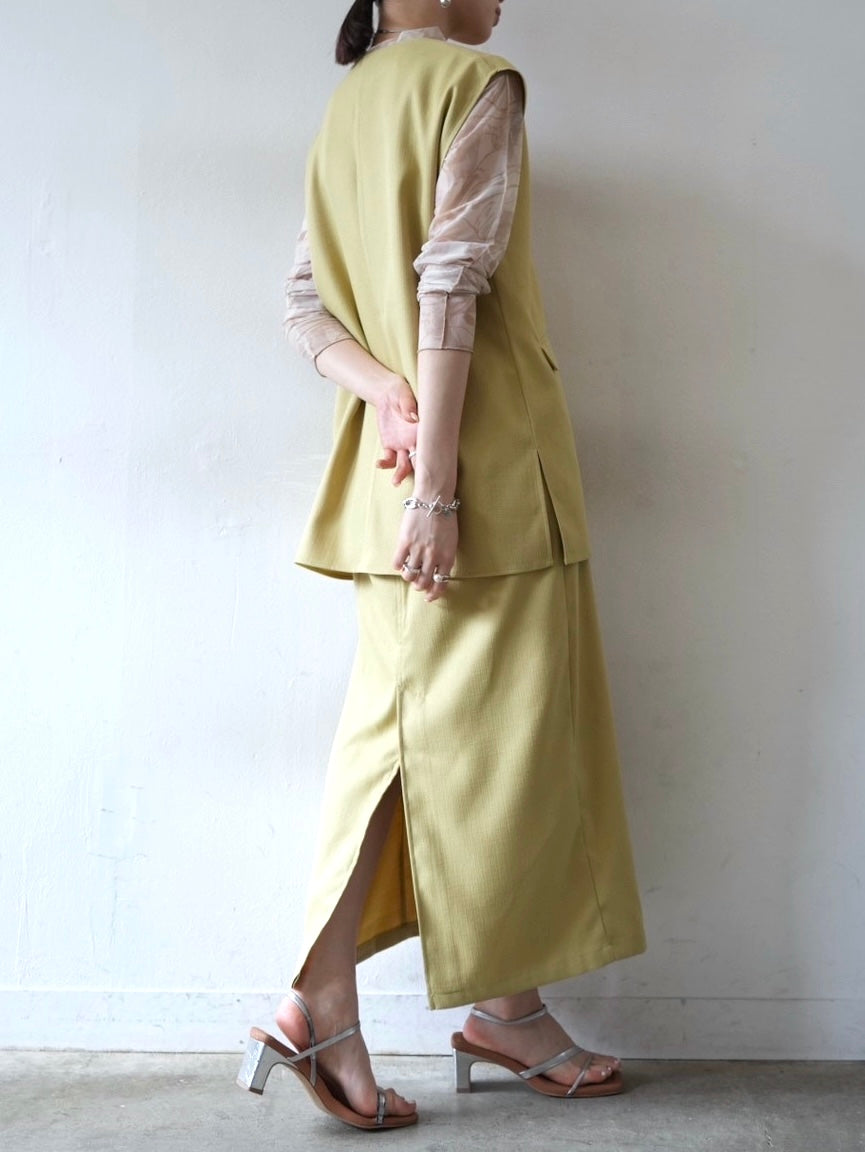 TODAYFUL【未使用に近い】Frontbutton Satin Skirt②