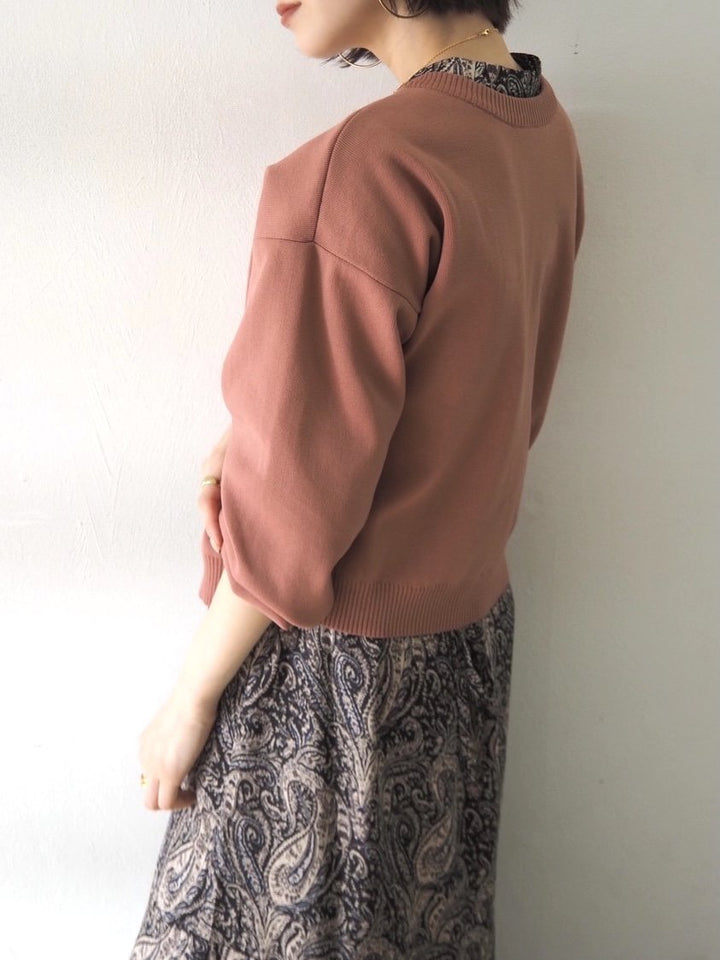 [予約]ペイズリー柄マキシワンピース/ブラック