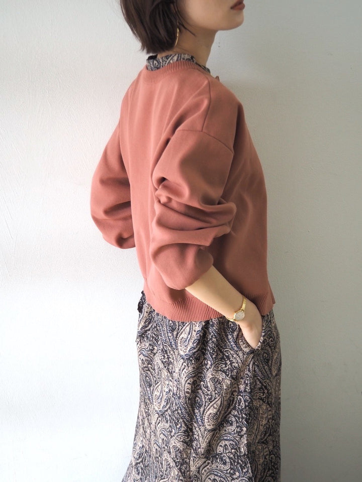 [予約]ペイズリー柄マキシワンピース/ブラック