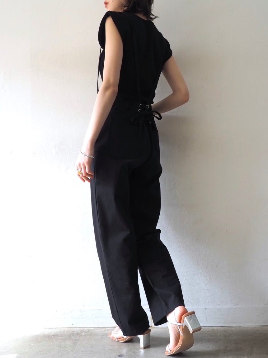 予約]フレンチミラノリブニットトップス/ブラック – Lumier