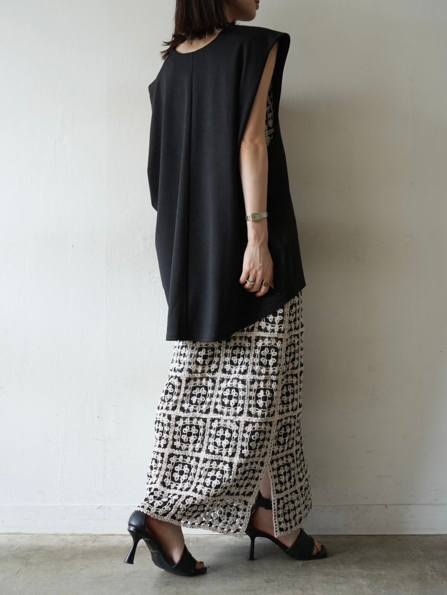 【新品タグ付き】na.e Reversible tack dress